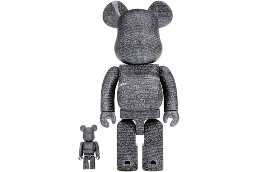 Bearbrick The British Museum (The Rosetta Stone) 100% & 400% Set - view 1