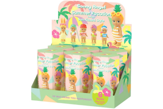 Sonny Angel Summer Vacation Series Sun-Kissed Style Sealed Case (6 Blind Box)