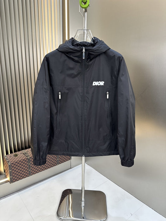 2026 Original Jacket Hooded Wordmark Windbreaker — hero